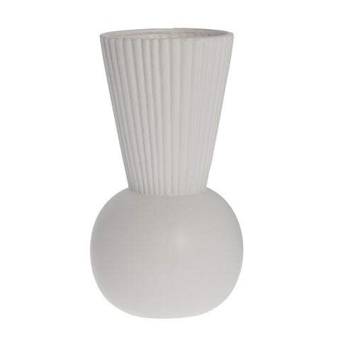 Anine Vase H29,3 cm. weiss