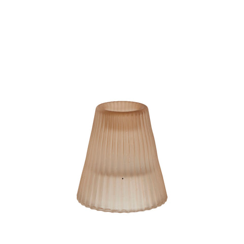 Dormia Kerzenleuchter/Teelicht H6,3 cm. Goldbraun