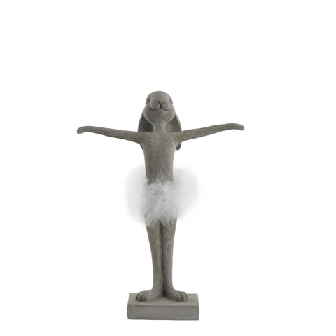 Semilla Osterhasen Figur H26,5 cm. grau