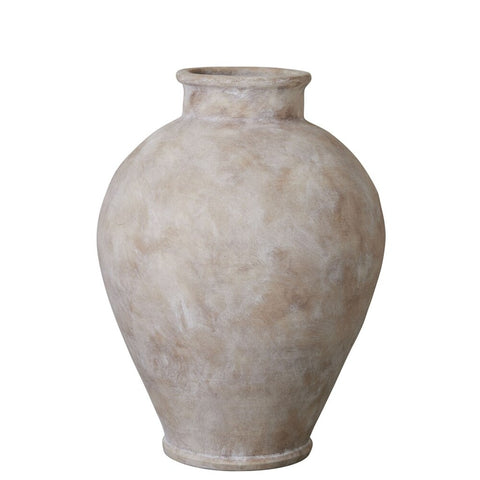 Anna Vase H48 cm. AntikHellbraun