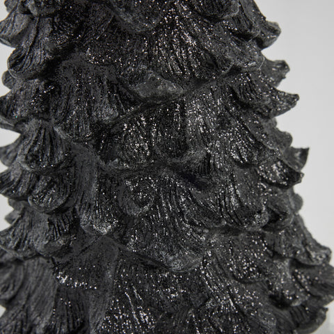 Semise Dekoration H33 cm. schwarz