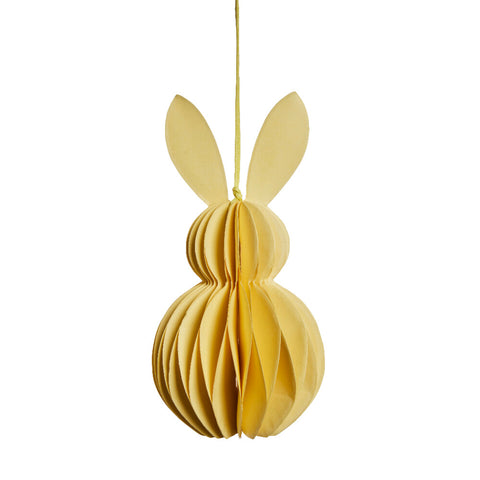 Parillia Hase ornament Papier gelb