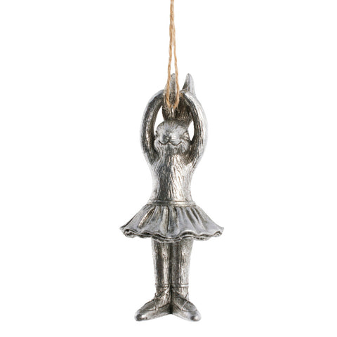Semina Ostern Ornament H11,5 cm. Silber