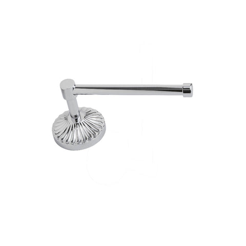 Liva Toilettenpapirhalter Silber H6,5 cm