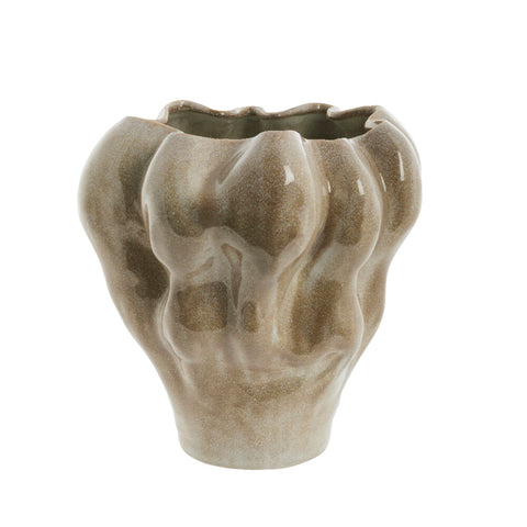 Viola Vase 30x33 cm. leinen