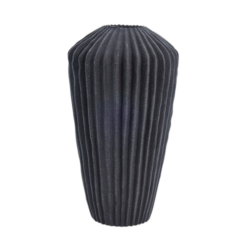 Susia Vase 26,5 cm. dunkelgrau