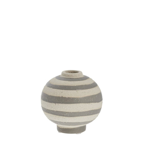 Aniella Vase H11 cm. grau