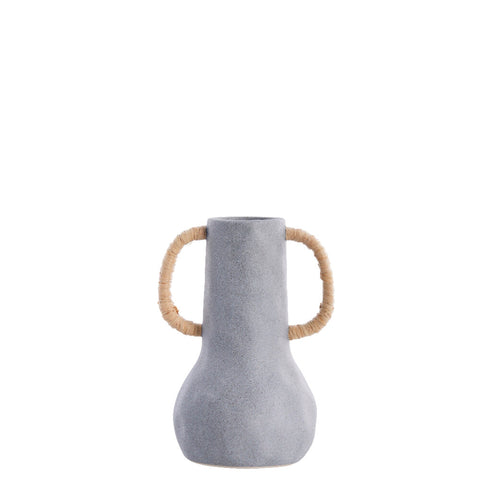 Ayelle Vase H25,5 cm. dunkelgrau