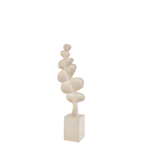 Sille Dekoration H25,8 cm. gebrochenes weiss