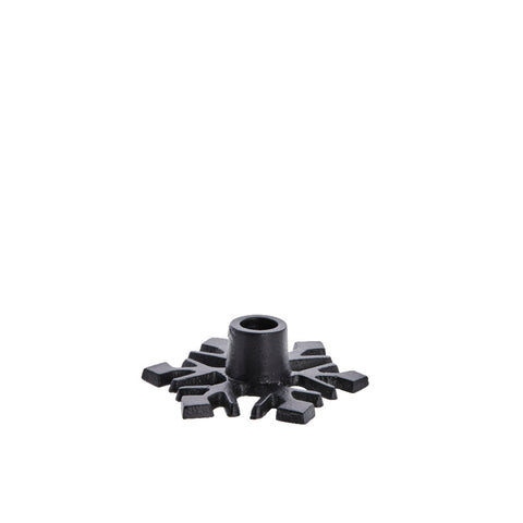 Caville kerzenleuchter H2,5 cm. schwarz