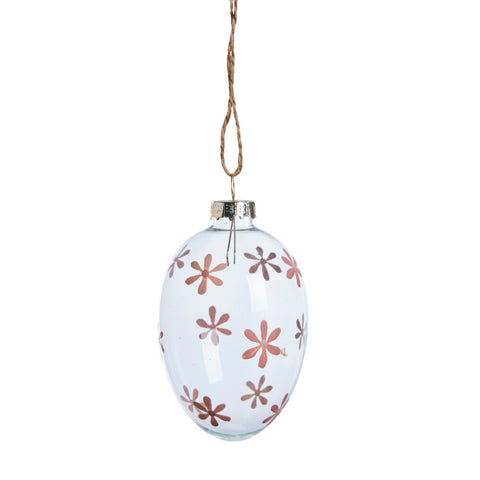 Felicie Eier ornament Glas hellrosa