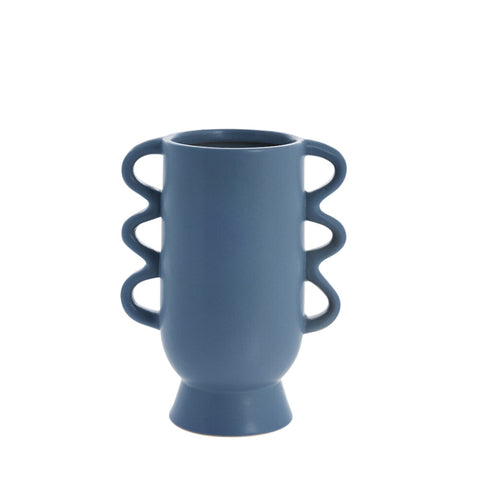 Suselle Vase 20,3 cm. blau