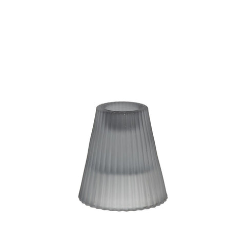Dormia Kerzenleuchter/Teelicht H6,3 cm. grau
