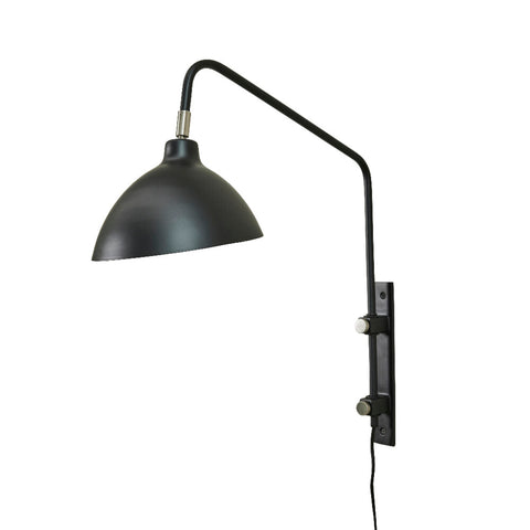 Sofinna Wandlampe 48x21 cm. schwarz