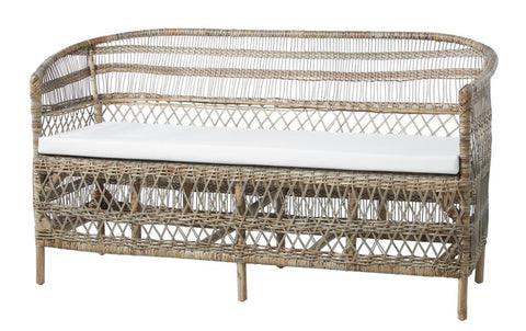 Norah Sofa 143x58 cm. Rattan