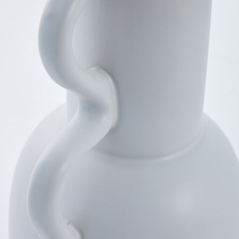 Suselle Vase 25,5 cm. weiss