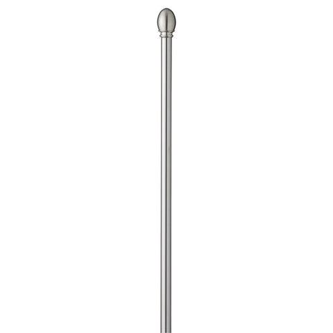 Fairfield Gardinenstange 120-210 cm. Silber